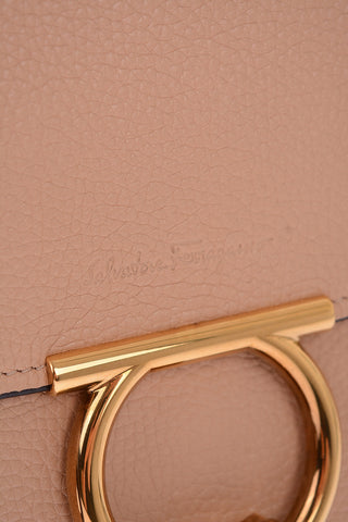 tumbled leather Top Handle MARGOT Bag With Removable Shoulder Strap