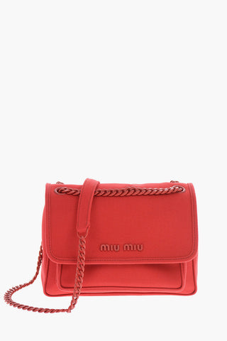 Hemp Crossbody Bag with Adjustable Shoulder Chain