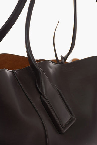 Leather TOTE BASKET Bag