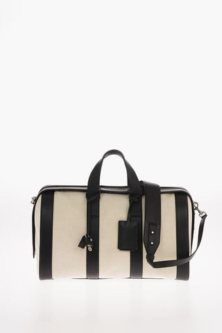 Canvas Weekend Bag with Removable Shoulder Strap