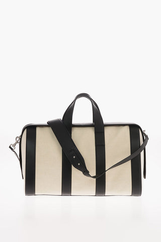 Canvas Weekend Bag with Removable Shoulder Strap