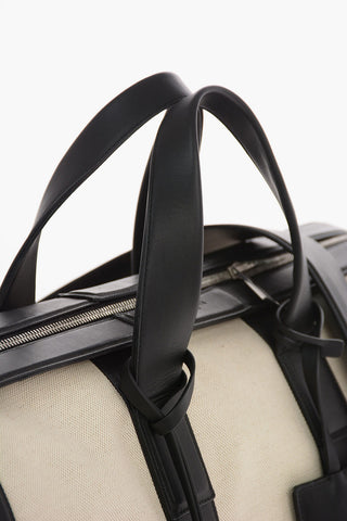 Canvas Weekend Bag with Removable Shoulder Strap