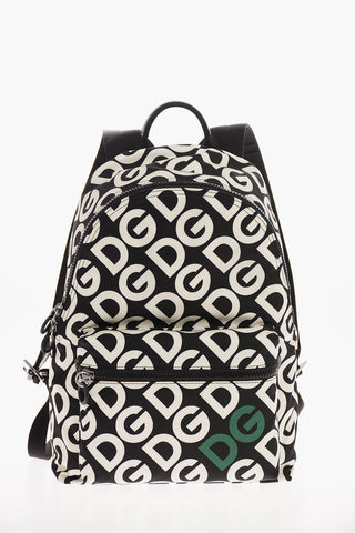 Monogram Textile Backpack
