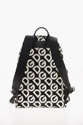 Monogram Textile Backpack