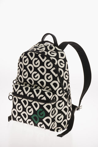 Monogram Textile Backpack