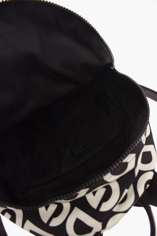 Monogram Textile Backpack
