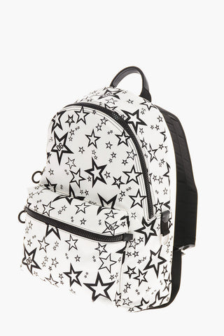 Star Printed Nylon Backpack