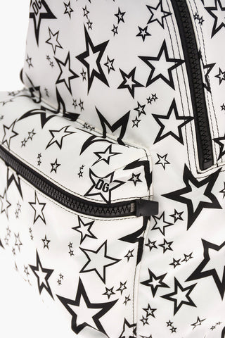 Star Printed Nylon Backpack