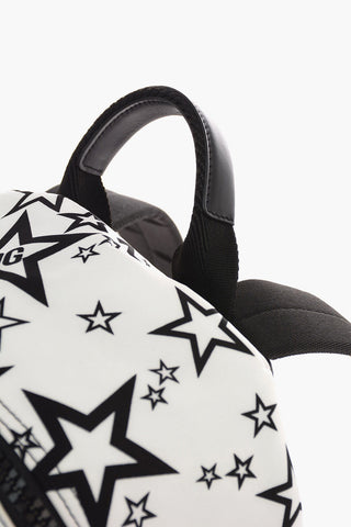 Star Printed Nylon Backpack
