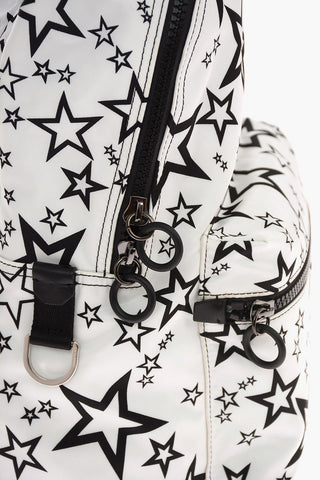 Star Printed Nylon Backpack