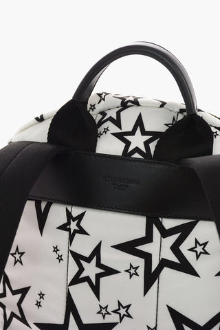 Star Printed Nylon Backpack