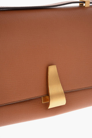 tumbled leather THE ANGLE Shoulder bag