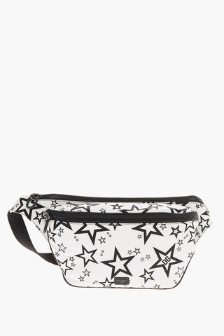 Star Printed Textile Bum Bag