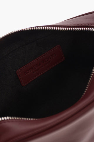 Leather Toiletry Bag with Zip Closure