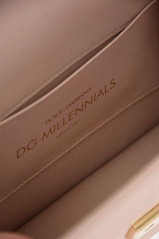Leather DG MILLENNIALS Shoulder Bag