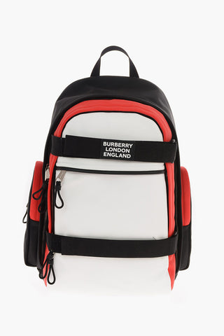 Fabric COOPER Backpack with Leather Details