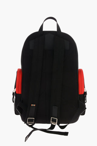 Fabric COOPER Backpack with Leather Details