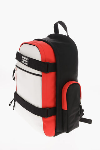 Fabric COOPER Backpack with Leather Details