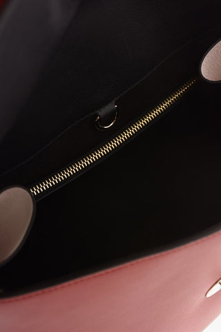 Leather JASMINE Top Handle Bag with Removable Shoulder Strap