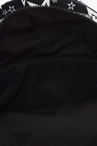 Star Printed Textile Backpack