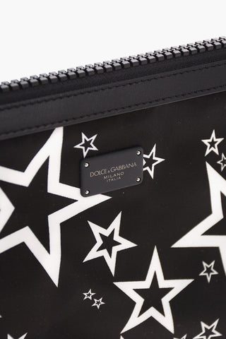 Star printed Textile Pouch