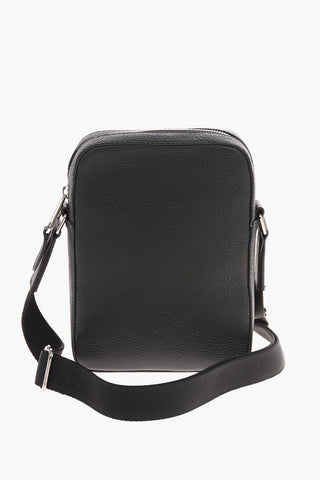leather THORNTON Crossbody bag with Logo Print