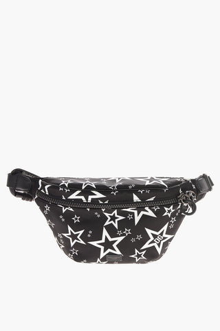Star Printed Nylon Bum Bag