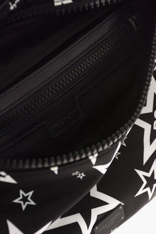 Star Printed Nylon Bum Bag