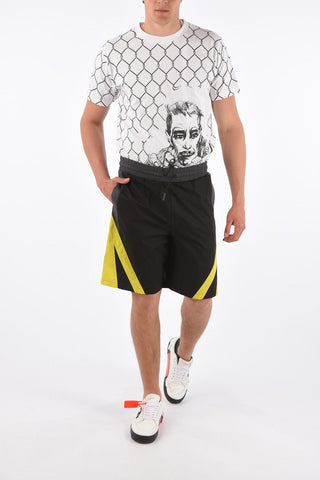 Tech Cotton Drawstring Shorts