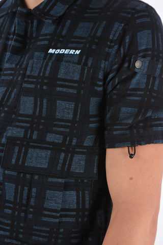 Camicia Check Voyager a Manica Corta