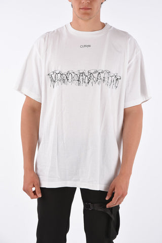 Cotton FUTURA ATOMS Oversize Fit T-Shirt