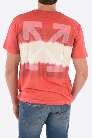 Tie Dye Effect Skinny Fit ARROW T-shirt