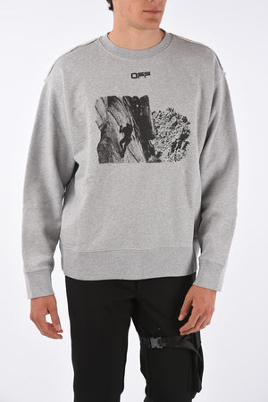 Cotton LANDSCAPE CLIMB Crewneck Sweatshirt