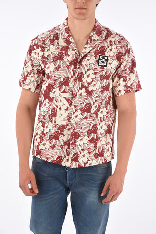 Floral-Print Holiday Shirt
