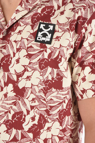Floral-Print Holiday Shirt