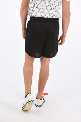 Drawstring CARAVAGGIO SQUARE MESH Shorts