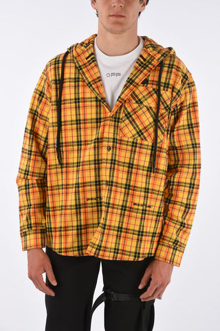 Camicia Tartan con Cappuccio