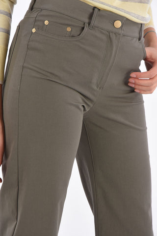 S Stretch Cotton 5 Pocket RIO Straight Fit Pants 