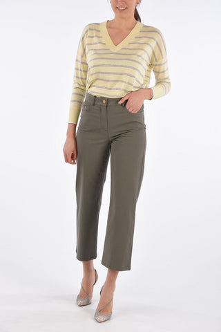 S Stretch Cotton 5 Pocket RIO Straight Fit Pants 