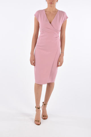 STUDIO Draped PAROLA Sleveless Dress