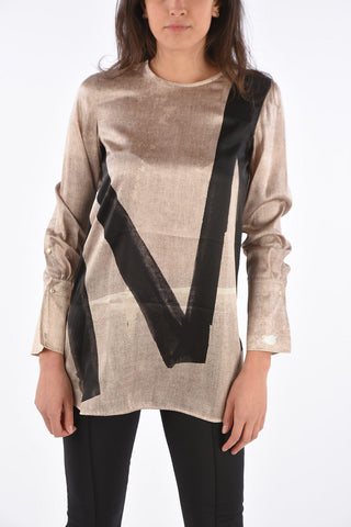 Silk Asymmetrical ATTORE Blouse