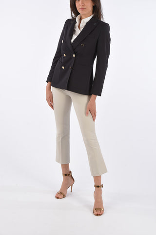 S Double-Breasted ELLADE Blazer with Peaked Lapels