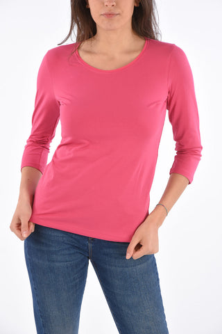 WEEKEND T-Shirt a Maniche 3/4 MULTIA in Cotone Stretch