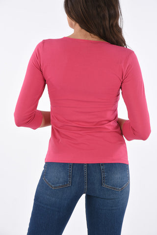 WEEKEND T-Shirt a Maniche 3/4 MULTIA in Cotone Stretch