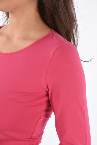 WEEKEND T-Shirt a Maniche 3/4 MULTIA in Cotone Stretch