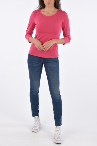 WEEKEND T-Shirt a Maniche 3/4 MULTIA in Cotone Stretch