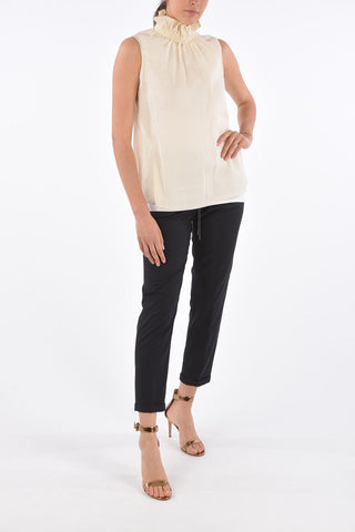Cotton Sleeveless Top with Inner Petticoat