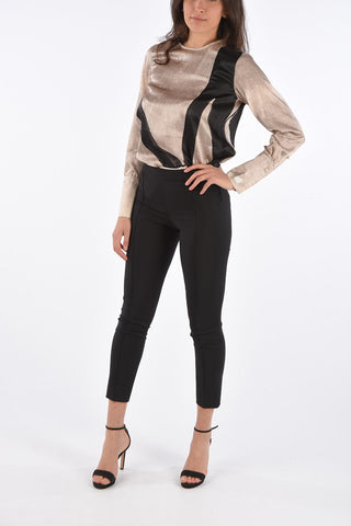 STUDIO Skinny Fit NEWPORT Pants with Side Zip Closure 