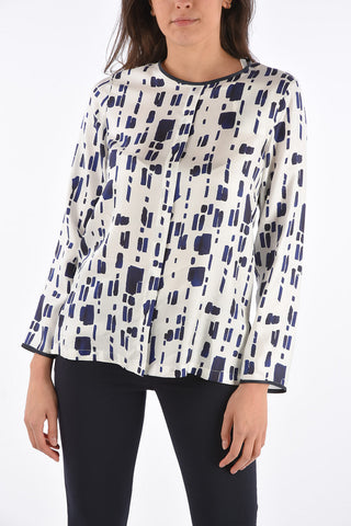 Blusa Asimmetrica PERIM in Seta 