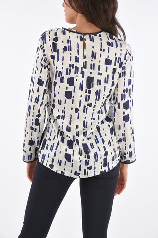 Blusa Asimmetrica PERIM in Seta 